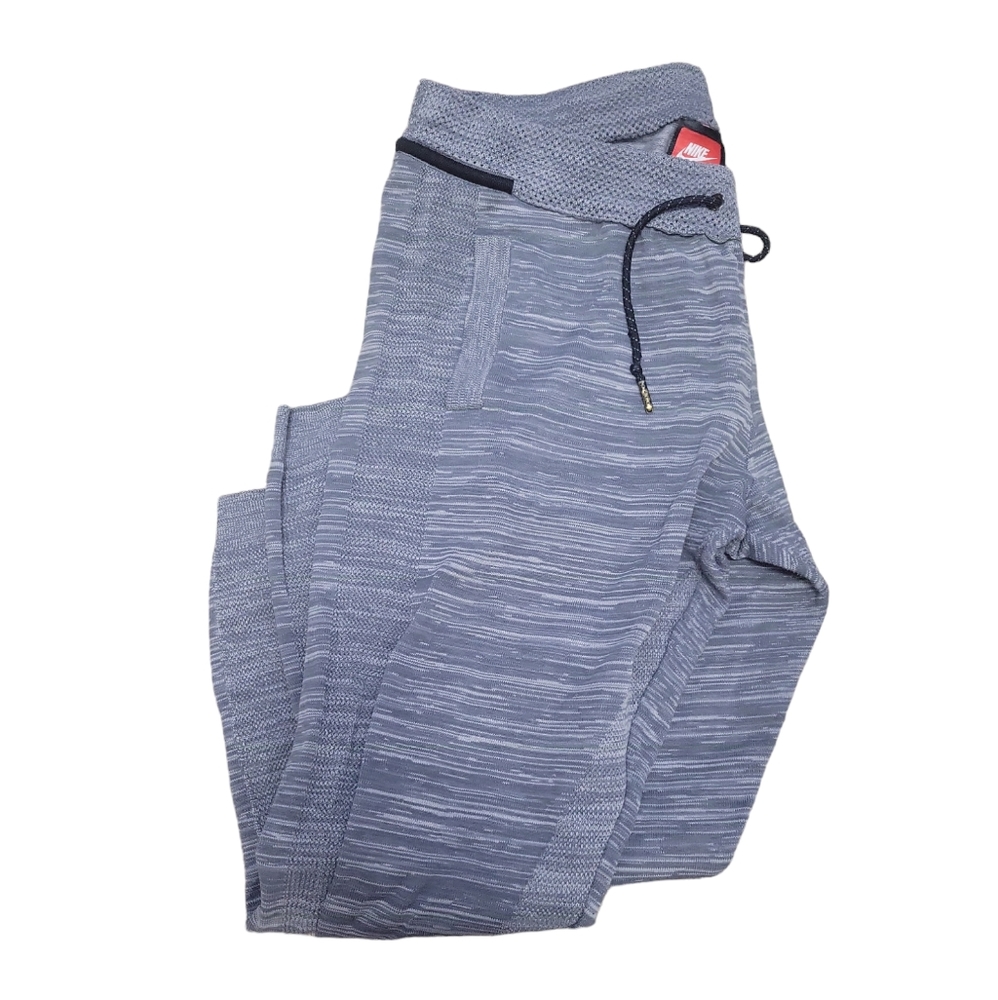 Nike Tech Knit Track Jogger Pants Grey Pockets  Women's Large Gray YB3
